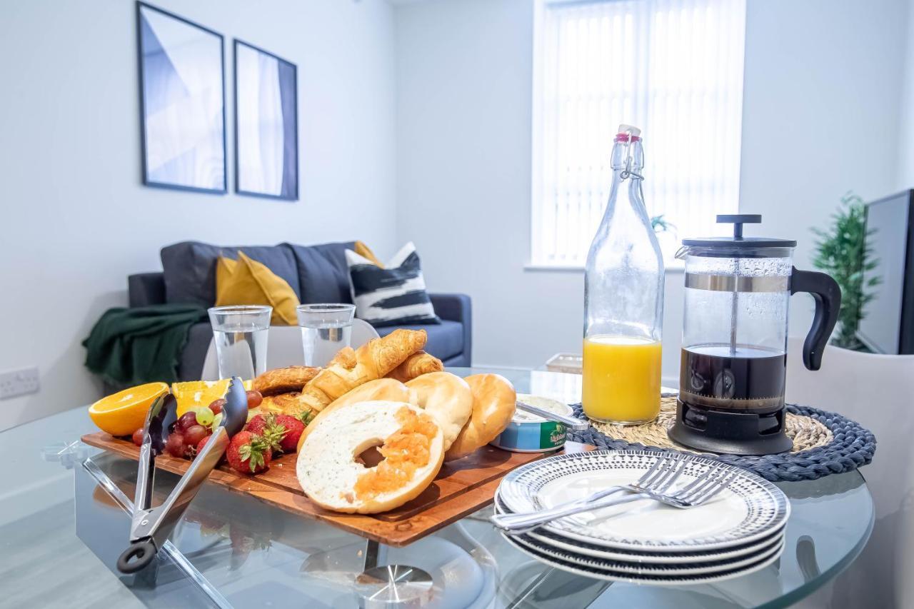 Luxury Apartments Available Next To Train Station - The Wallgate Apartments Wigan - Free Parking Bagian luar foto
